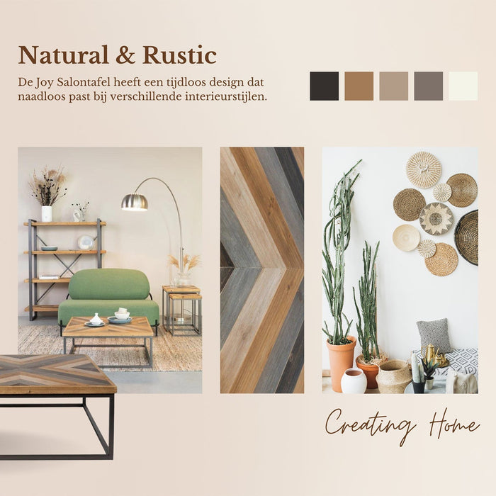 Ontdek hoe je met Junzo Rib stoelen, de Salontafel Lana, en de PAVAS hanglamp een complete industriële woonkamer creëert. Stylingtips + sfeerinspiratie.