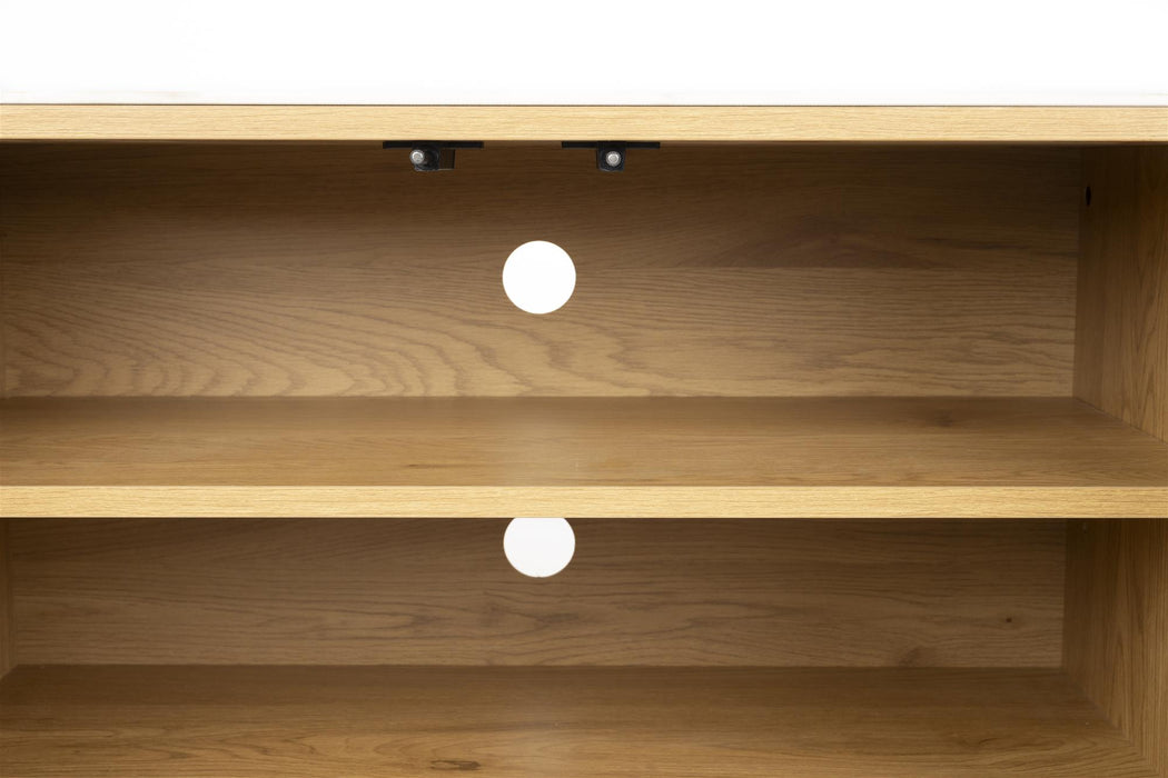 Dressoir Low Almira Hout Naturel 40x180 cm
