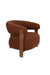 Fauteuil Robyn Polyester Rood 70.5x78 cm