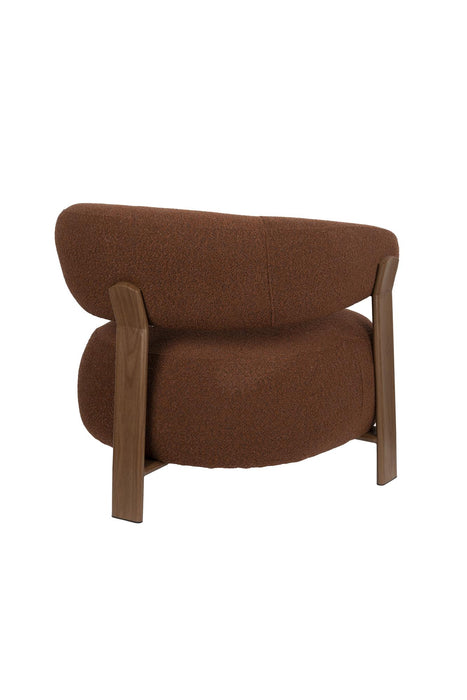 Fauteuil Robyn Polyester Rood 70.5x78 cm