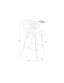 Barkruk Joa Barstool Polyester, Metaal Wit 75cm, sfeerbeeld 12