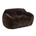 2.5-zitsbank Bruin Polyester L 110x152 cm-2-Zitsbanken-J-Line