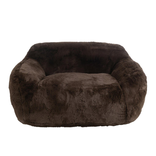 2.5-zitsbank Bruin Polyester L 110x152 cm-2-Zitsbanken-J-Line