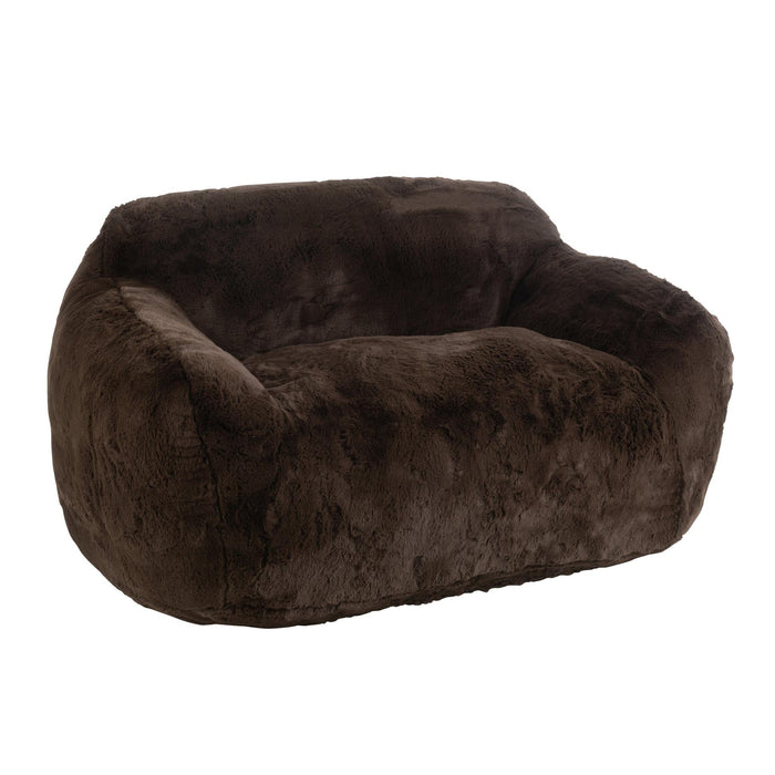 2.5-zitsbank Bruin Polyester L 110x152 cm-3-Zitsbanken-J-Line