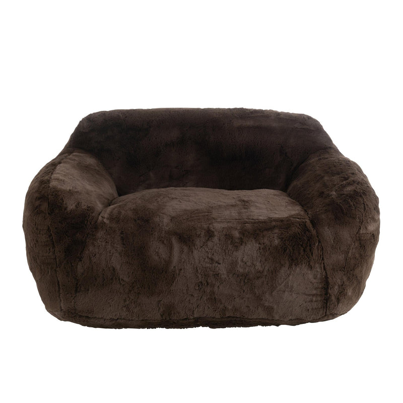 2.5-zitsbank Bruin Polyester L 110x152 cm-3-Zitsbanken-J-Line
