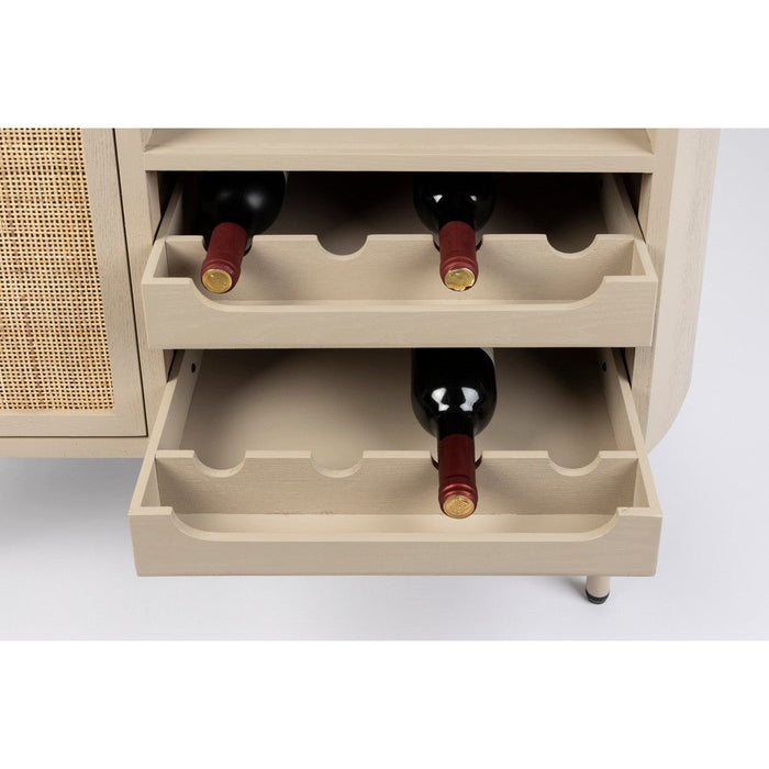 2de kans Amaya Wijnkast Laag-Wijnkasten-Creating Home