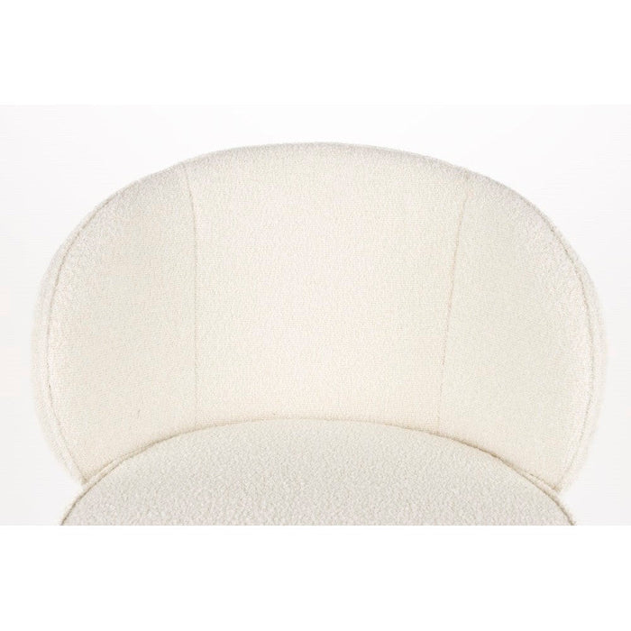 2de kans Barstoel Joa Wit met zwarte poten-Barkrukken-Creating Home