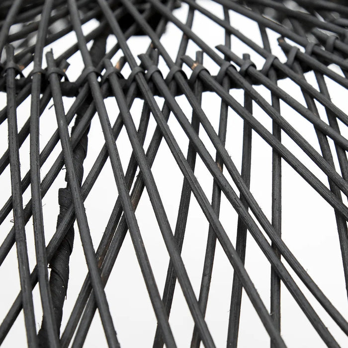 2de kans Bazar Bizar Chapeau hanglamp - zwart - L-Hanglampen-Bazar Bizar