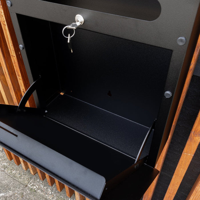 2de kans INBOX Brievenbus - Zwart-Opbergdozen en manden-Spinder