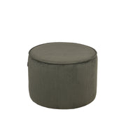 2de kans Poef Tibo Army Ribcord 55 cm Rond 55x55x40-Poefs-LABEL51