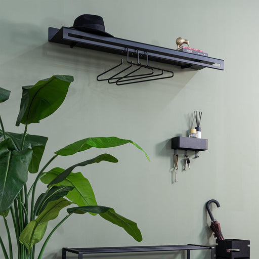 2de kans SWAY 120 Wandkapstok - Zwart-Kapstokken-Spinder