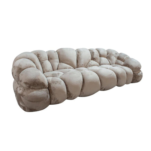 3-Zitsbank Nubibus Polyester Beige-3-Zitsbanken-PTMD