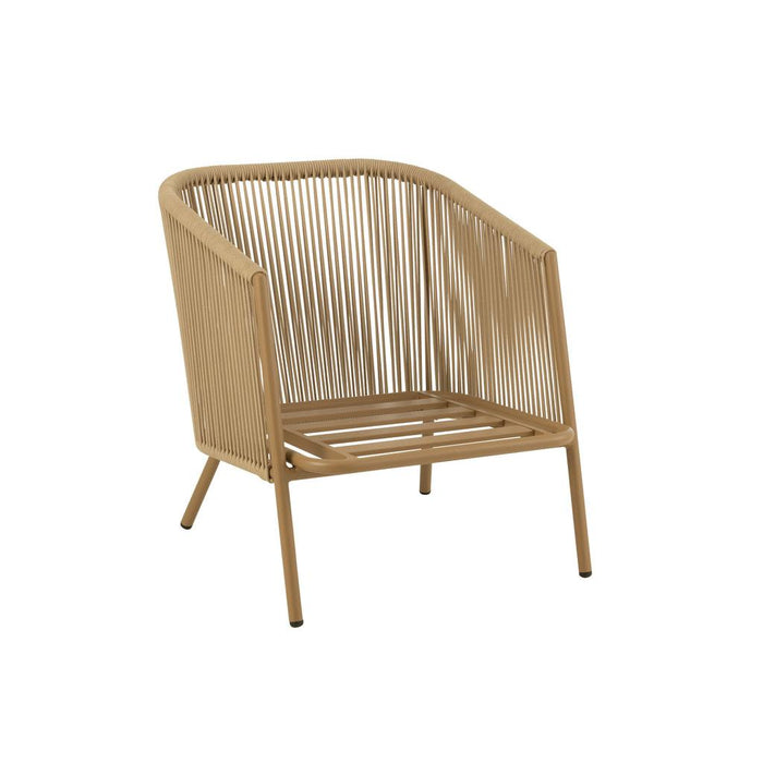 3-zitsbank Beige Katoen 65x76 cm-3-Zitsbanken-J-Line