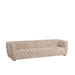 3-zitsbank Beige Leer 88x241 cm-3-Zitsbanken-J-Line