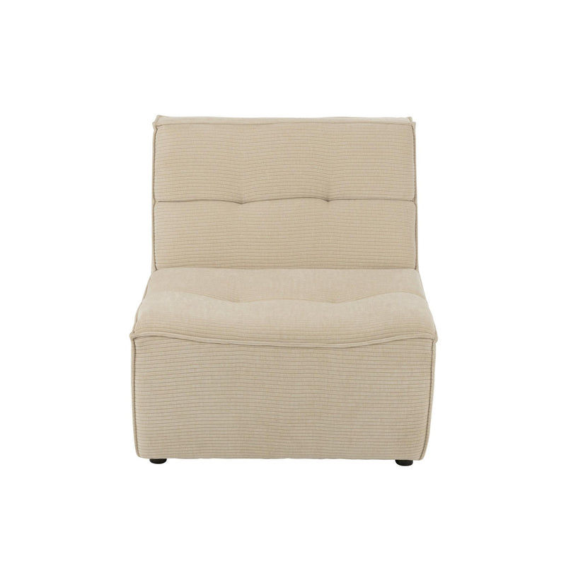 3-zitsbank Beige Populierenhout 97x83 cm-3-Zitsbanken-J-Line