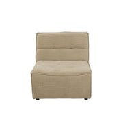 3-zitsbank Beige Schuim 97x83 cm-3-Zitsbanken-J-Line
