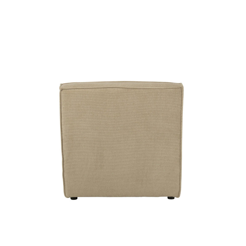 3-zitsbank Beige Schuim 97x83 cm-3-Zitsbanken-J-Line