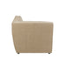 3-zitsbank Beige Schuim 98 cm-3-Zitsbanken-J-Line