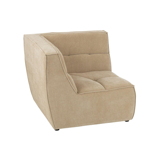 3-zitsbank Beige Schuim 98 cm 98x98x83 cm-3-Zitsbanken-J-Line
