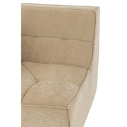 3-zitsbank Beige Schuim 98 cm 98x98x83 cm-3-Zitsbanken-J-Line