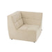 3-zitsbank Beige Stof 98 cm-3-Zitsbanken-J-Line
