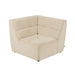 3-zitsbank Beige Stof 98 cm 98x98x83 cm-3-Zitsbanken-J-Line