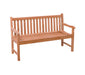 3-zitsbank Bison Teakhout Naturel hout 150x70 cm-3-Zitsbanken-Livingfurn