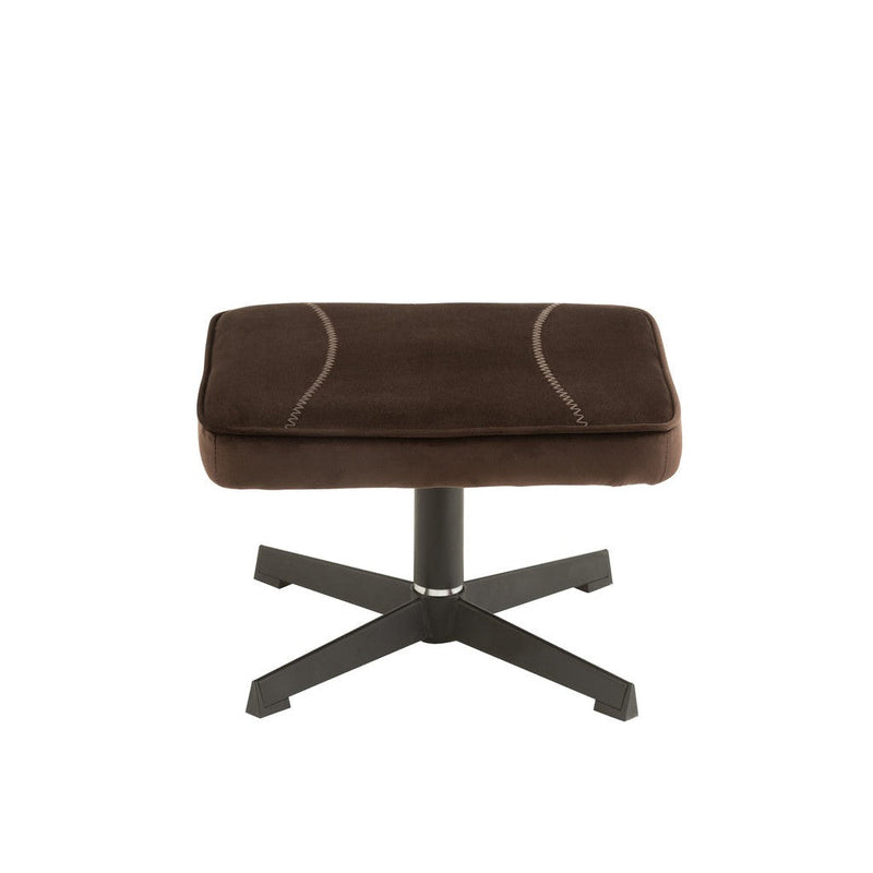 3-zitsbank Bruin Metaal 88 cm 88x83x84 cm-3-Zitsbanken-J-Line