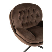 3-zitsbank Bruin Metaal 88 cm 88x83x84 cm-3-Zitsbanken-J-Line