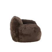 3-zitsbank Bruin Polyester S 98 cm 98x99x75 cm-3-Zitsbanken-J-Line