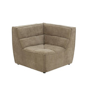 3-zitsbank Bruin Populierenhout 98 cm 98x98x83 cm-3-Zitsbanken-J-Line