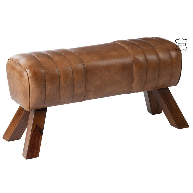 3-zitsbank Bruin Sheesham hout 30x87 cm-3-Zitsbanken-J-Line
