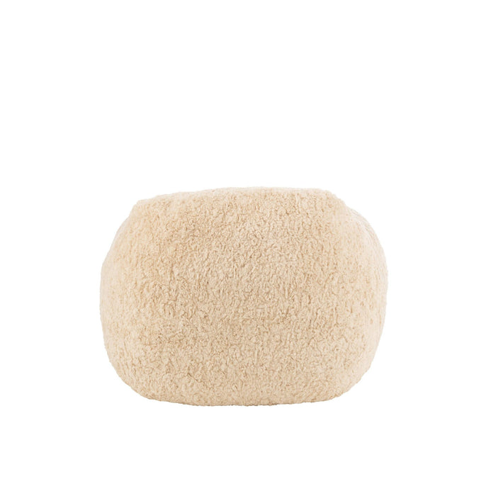 3-zitsbank Crème Polyester S 98 cm - Crème/ivoor-3-Zitsbanken-J-Line