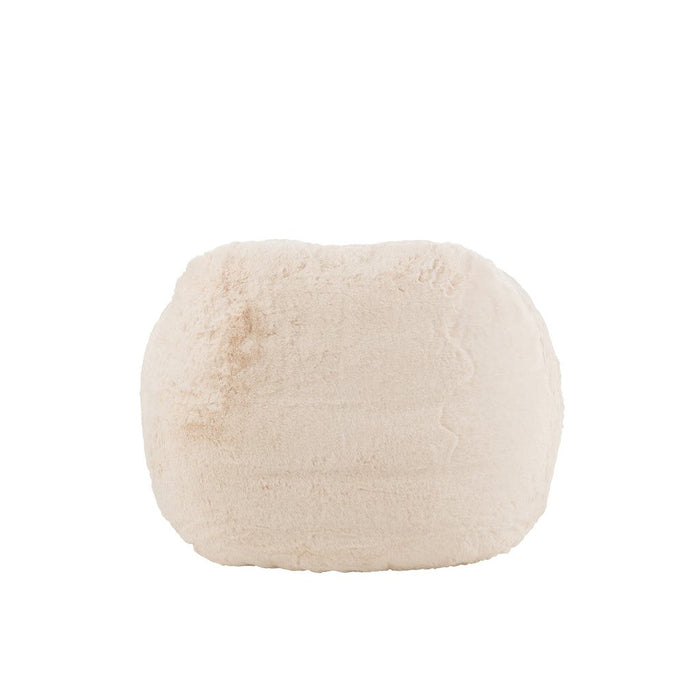 3-zitsbank Crème Polyester S 98 cm - Crème/ivoor - 46448-3-Zitsbanken-J-Line