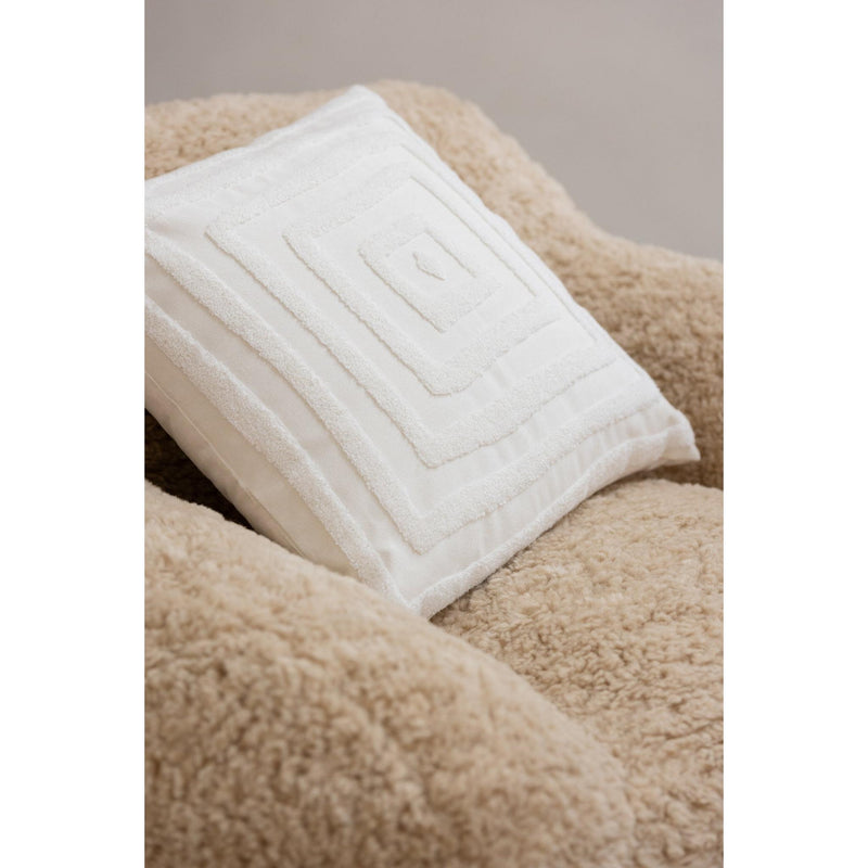 3-zitsbank Crème Polyester S 98 cm Crème/ivoor 98x99x75 cm 46451-3-Zitsbanken-J-Line