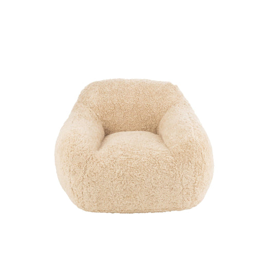 3-zitsbank Crème Polyester S 98 cm Crème/ivoor 98x99x75 cm 46451-3-Zitsbanken-J-Line