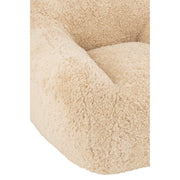 3-zitsbank Crème Polyester S 98 cm Crème/ivoor 98x99x75 cm 46451-3-Zitsbanken-J-Line