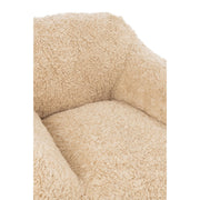 3-zitsbank Crème Polyester S 98 cm Crème/ivoor 98x99x75 cm 46451-3-Zitsbanken-J-Line