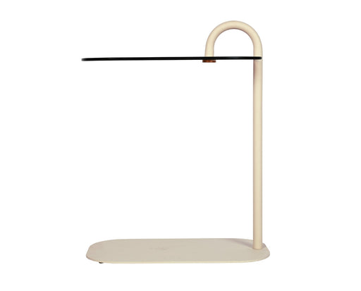 3-zitsbank Glas Beige 48x30 cm-3-Zitsbanken-Brix