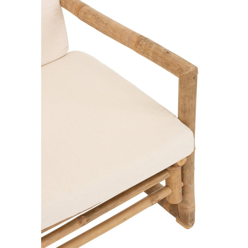 3-zitsbank Naturel Canvas 80x150 cm-3-Zitsbanken-J-Line