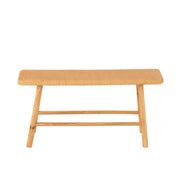 3-zitsbank Naturel Mdf Rechthoekig 30x92 cm-3-Zitsbanken-J-Line