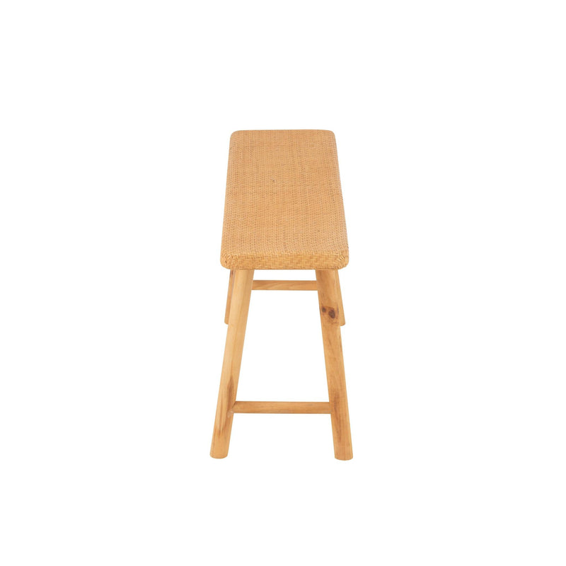 3-zitsbank Naturel Mdf Rechthoekig 30x92 cm-3-Zitsbanken-J-Line