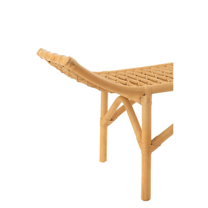 3-zitsbank Naturel Rotan 41x120 cm-3-Zitsbanken-J-Line