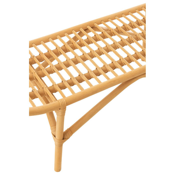 3-zitsbank Naturel Rotan 41x120 cm-3-Zitsbanken-J-Line
