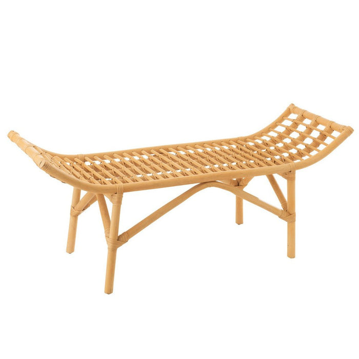 3-zitsbank Naturel Rotan 41x120 cm-3-Zitsbanken-J-Line