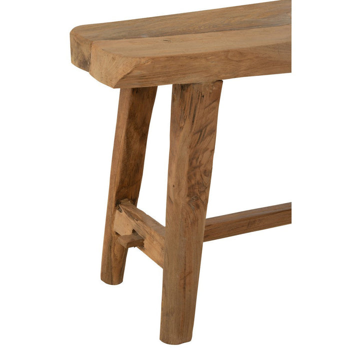 3-zitsbank Naturel Teakhout 30x80 cm-3-Zitsbanken-J-Line