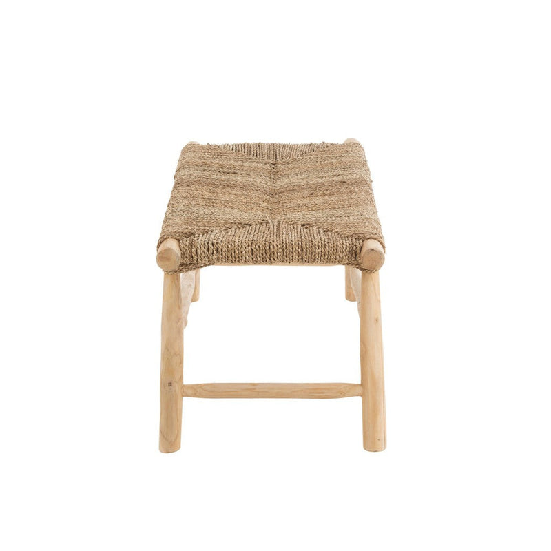 3-zitsbank Naturel Teakhout 44x100 cm-3-Zitsbanken-J-Line