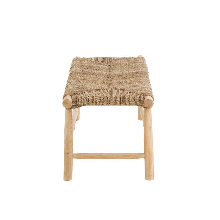 3-zitsbank Naturel Teakhout 44x100 cm-3-Zitsbanken-J-Line