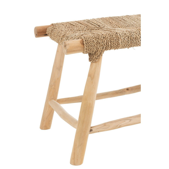 3-zitsbank Naturel Teakhout 44x100 cm-3-Zitsbanken-J-Line