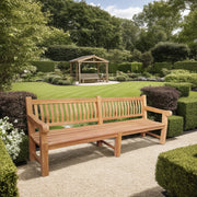 3-zitsbank Patrick Fat Teakhout Naturel hout 250x50 cm-3-Zitsbanken-Livingfurn